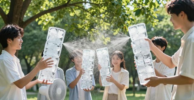 大冰块降温方法_建邺区夏季防暑降温大冰块_大冰块户外活动使用时长